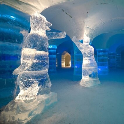 Opphold på Igloo hotel