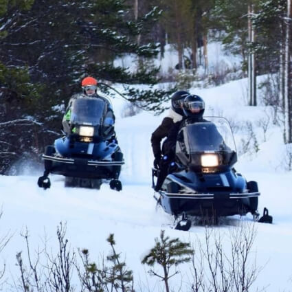 Snøscootersafari