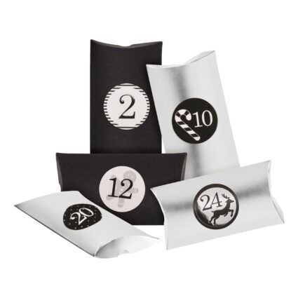 Adventskalender Esker Svart/S⌀lv