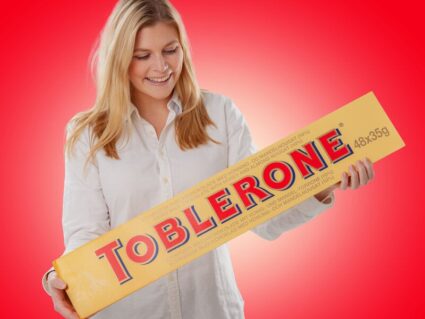 Gigantisk Sjokolade Toblerone