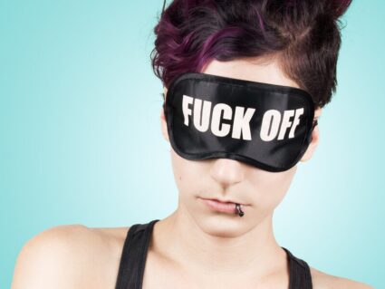 Sovemasken F*ck Off