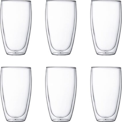 Pavina dobbeltvegget Glass 45 cl 6 stk.