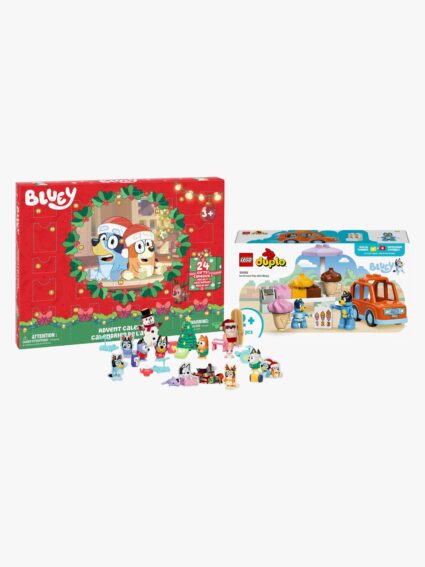 Bluey Adventskalender & LEGO DUPLO Bluey 10458 Iskremutflukt med Bluey - Adventskalendere