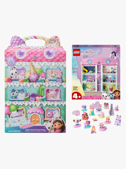 Gabby's Dollhouse Adventskalender & LEGO Gabby's Dollhouse 10788 Gabbys Dukkeskap - Adventskalendere